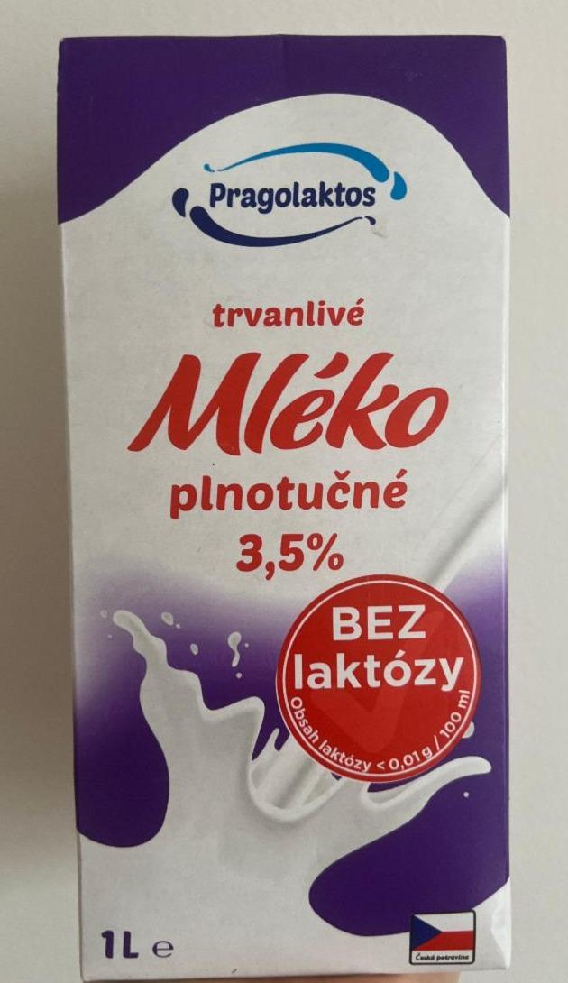 Фото - Молоко 3.5% безлактозное Pragolaktos