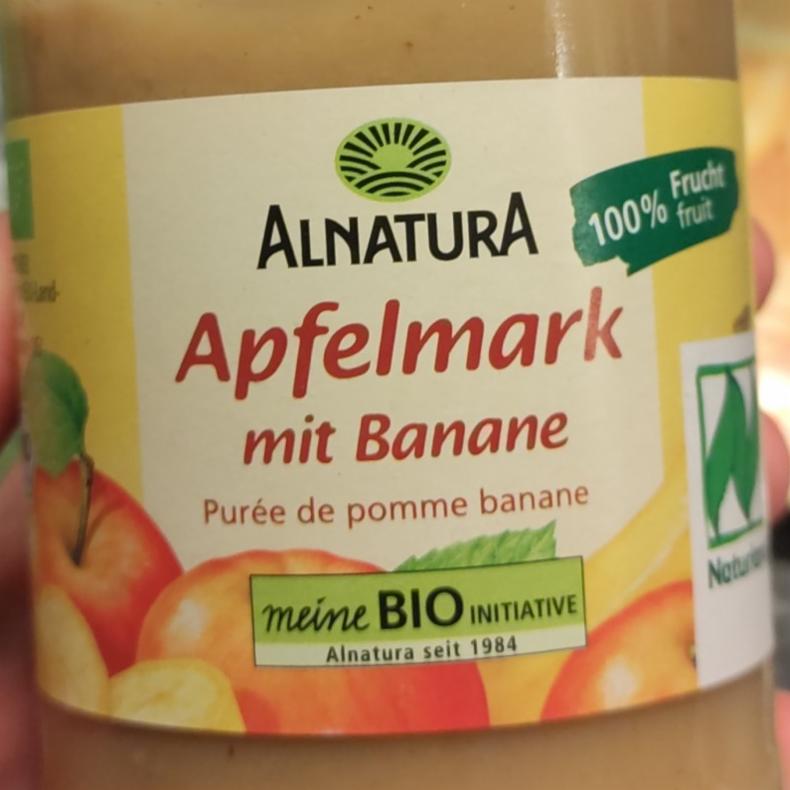 Фото - Apfelmark mit Banane Purée de pomme banane Alnatura