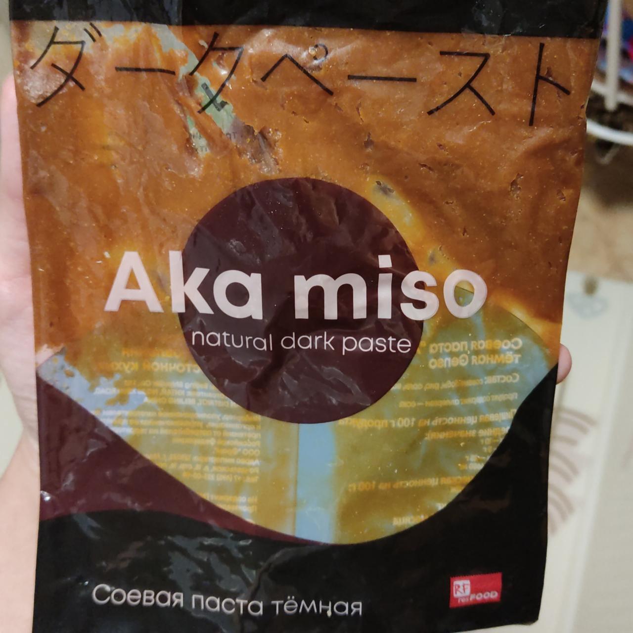 Фото - Aka miso natural dark paste Genso