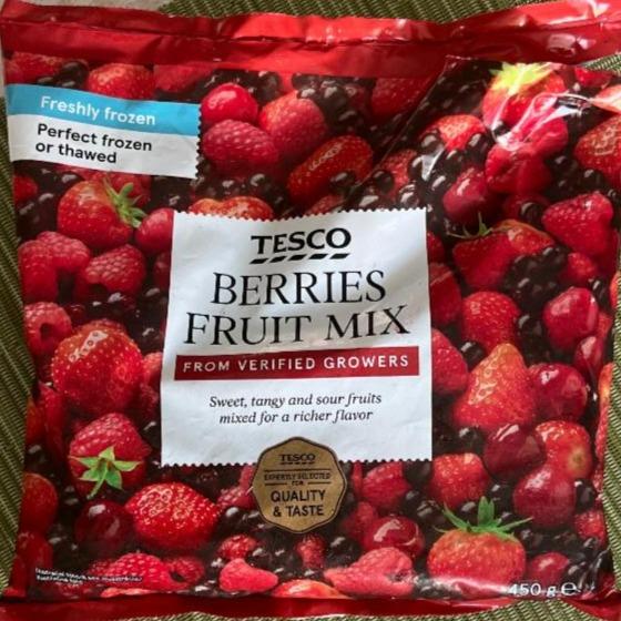 Фото - Berries Fruit Mix (Frozen) Tesco