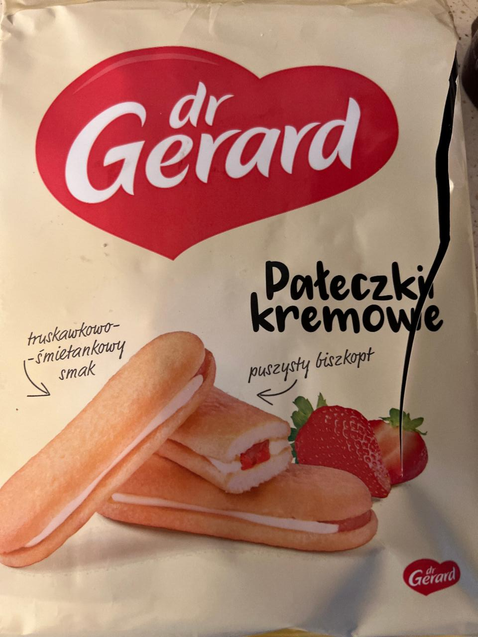 Фото - Pałeczki kremowe truskawkowo-śmietankowe Dr Gerard