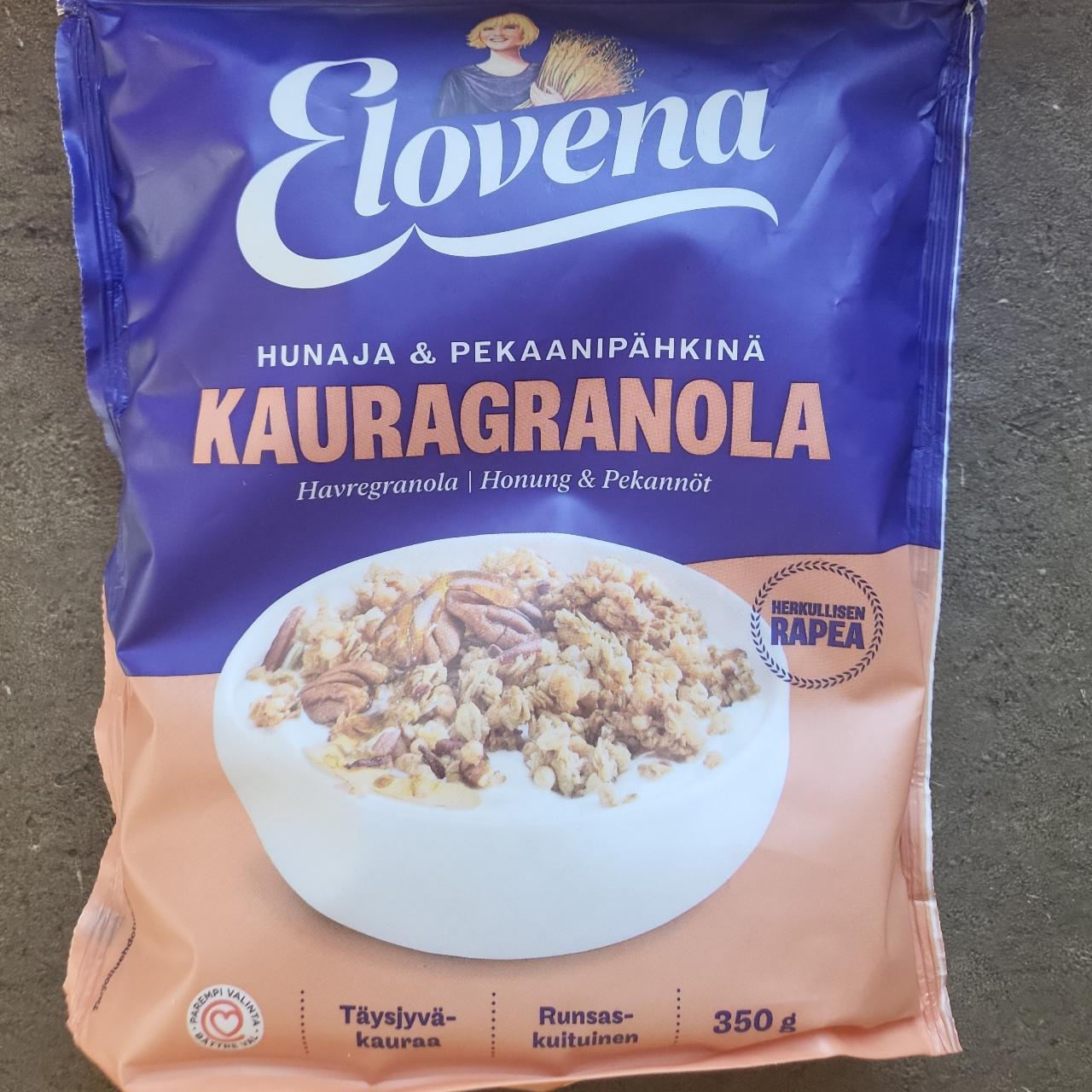 Фото - Kauragranola hunaja&pekaanipähkinä Elovena