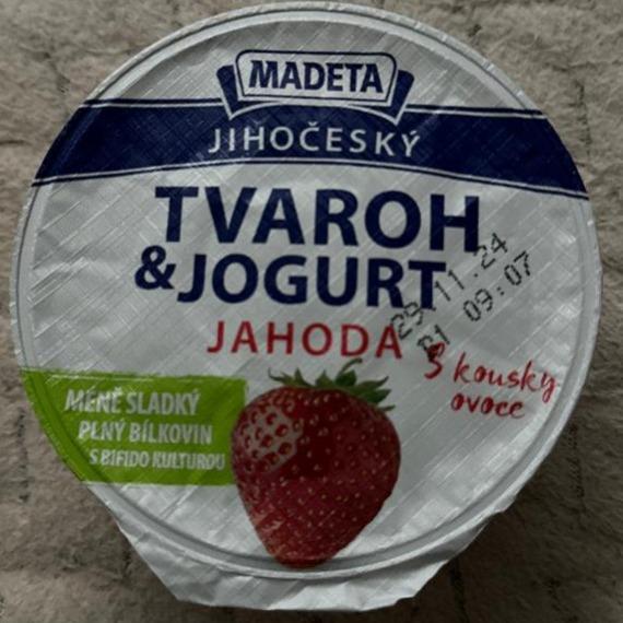 Фото - Tvaroh&Jogurt Jahoda Madeta