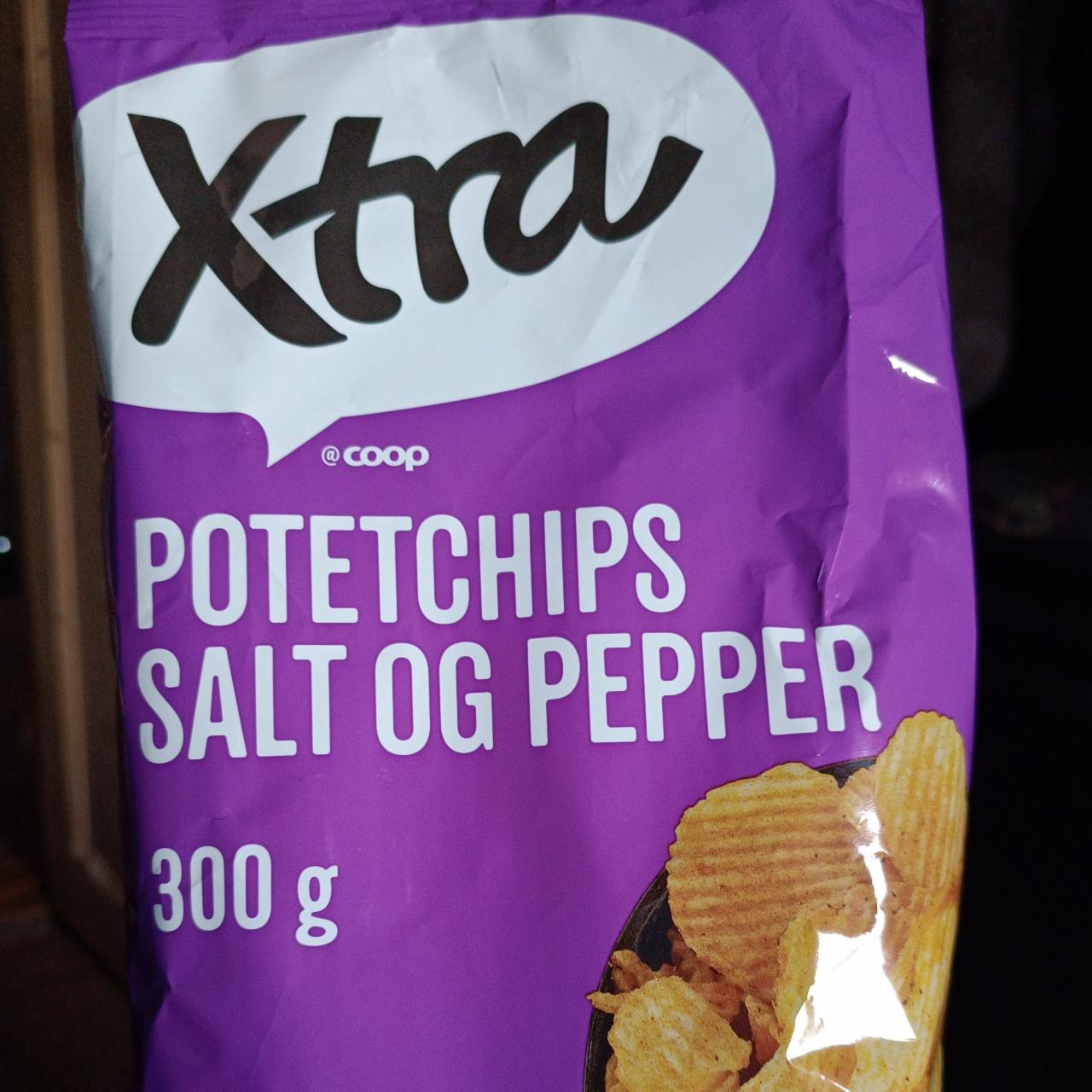 Фото - Potetchips salt og pepper Xtra