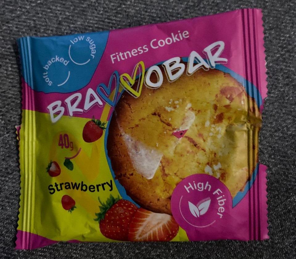 Фото - Protein cookie strawberry Bravvobar