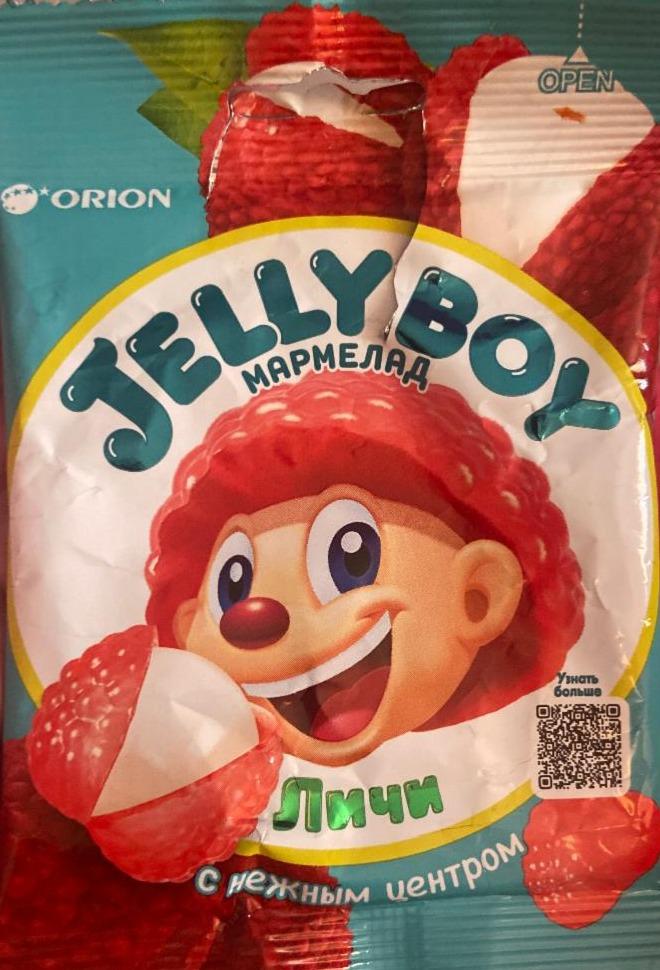 Фото - Жевательный мармелад со вкусом личи Jelly boy Orion