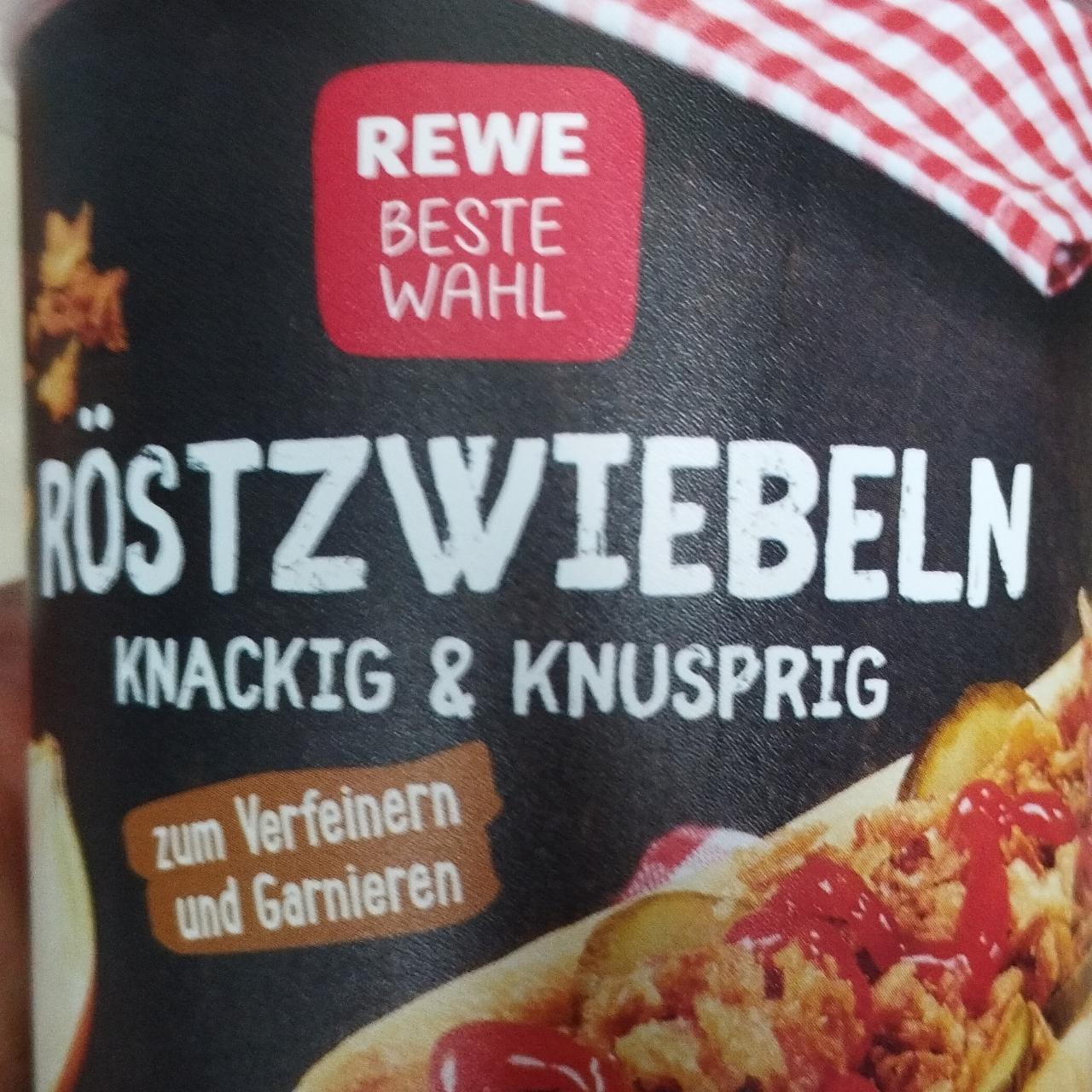 Фото - Röstzwiebeln knackig&knusprig Rewe Beste Wahl