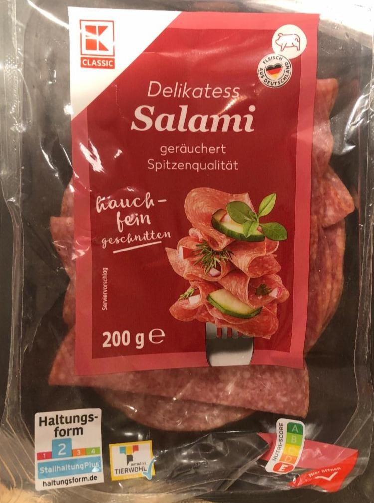 Фото - Delikatess salami kaufkand K-Classic