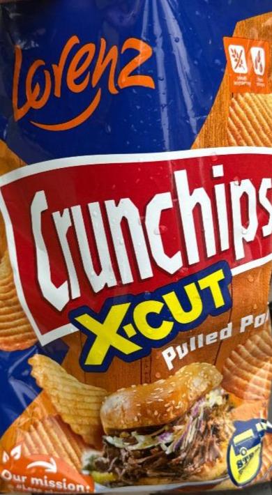 Фото - Crunchips x-cut pulled pork Lorenz