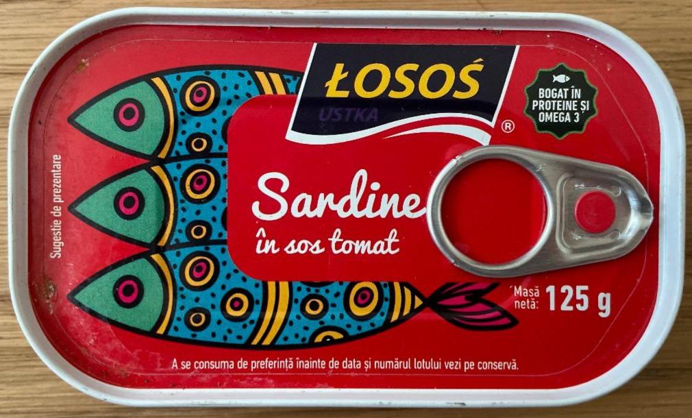 Фото - Sardine in sos tomat Losos