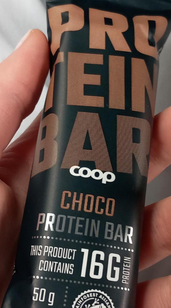 Фото - Protein bar choco Coop