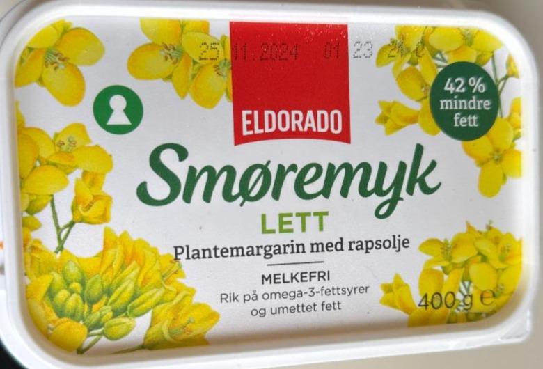 Фото - Smøremyk lett plantemargarin med rapsolje Eldorado