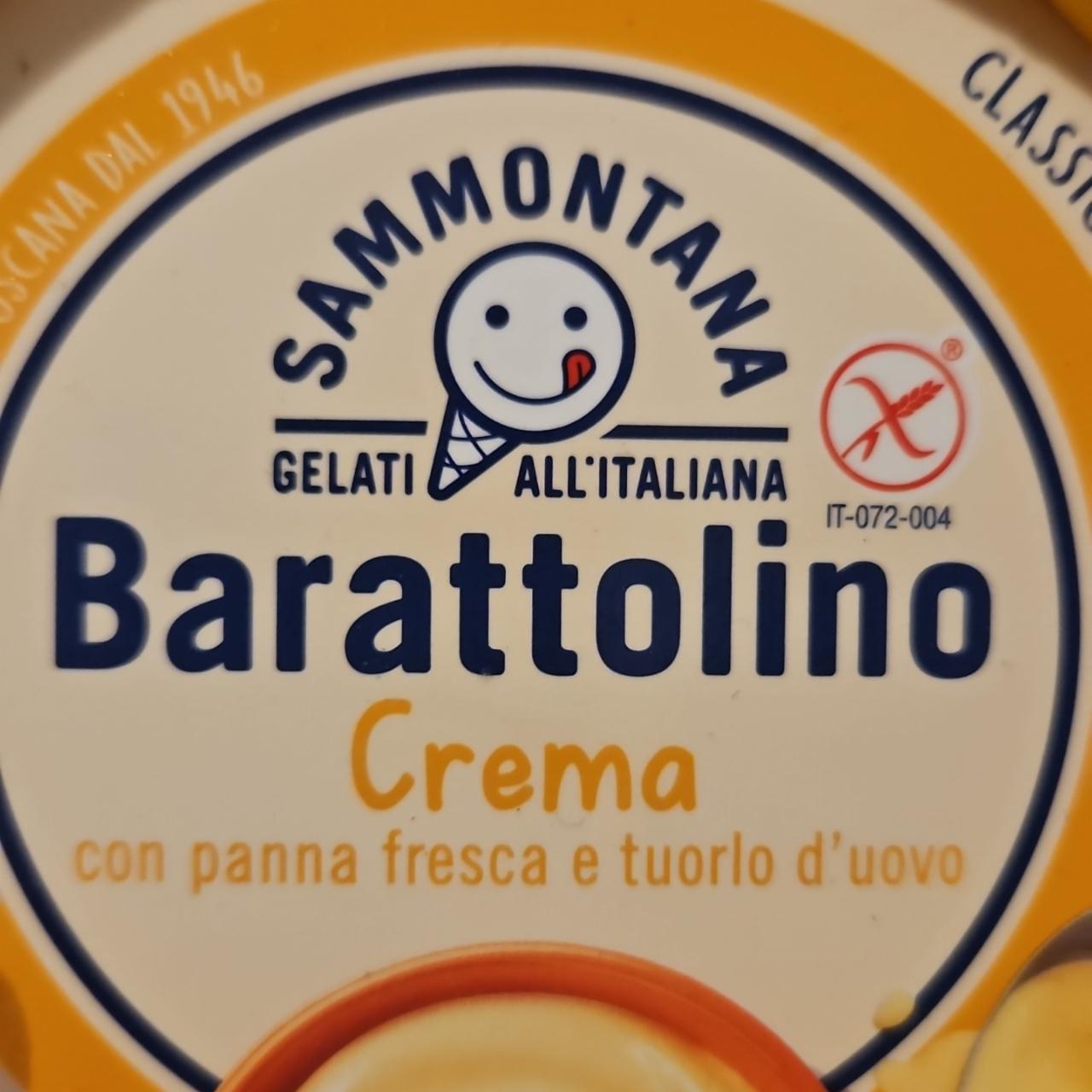 Фото - Barattolino crema con panna fresca e tuorlo d'uovo Sammontana