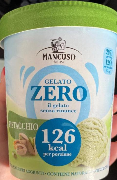 Фото - Gelato zero in senza rinunce pistacchio Mancuso