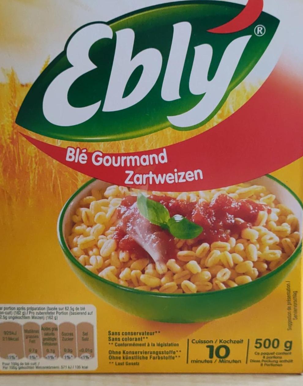 Фото - Blé gourmand zartweizen Ebly