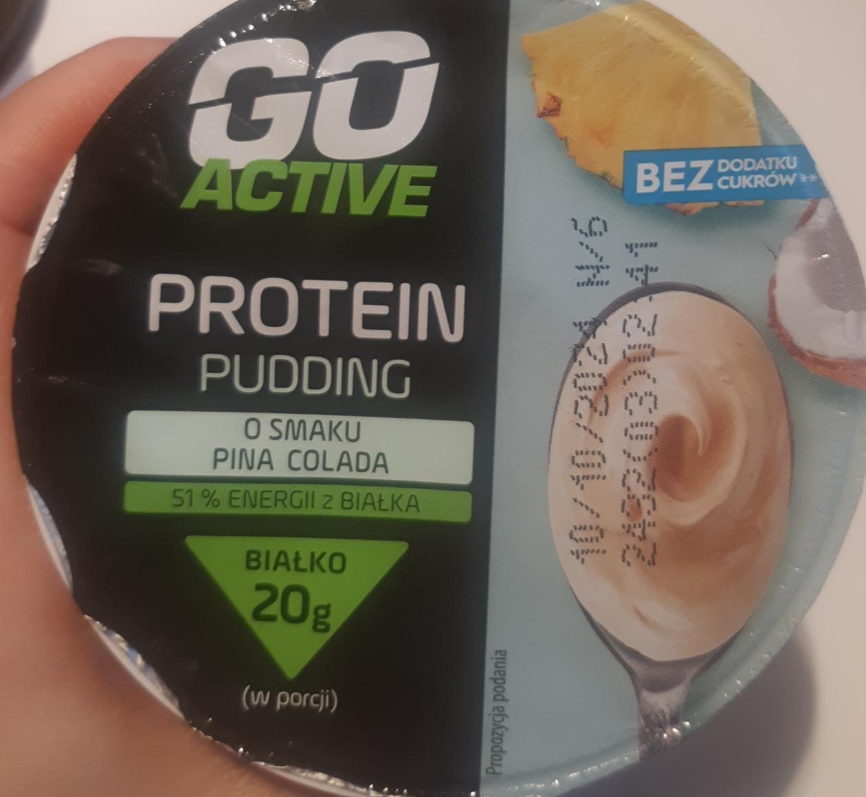 Фото - Protein pudding o smaku pina colada Go Active