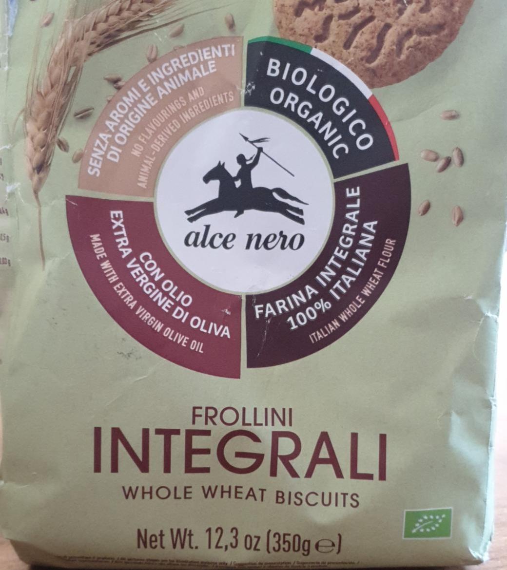 Фото - Frollini integrali whole wheat biscuits Alce nero