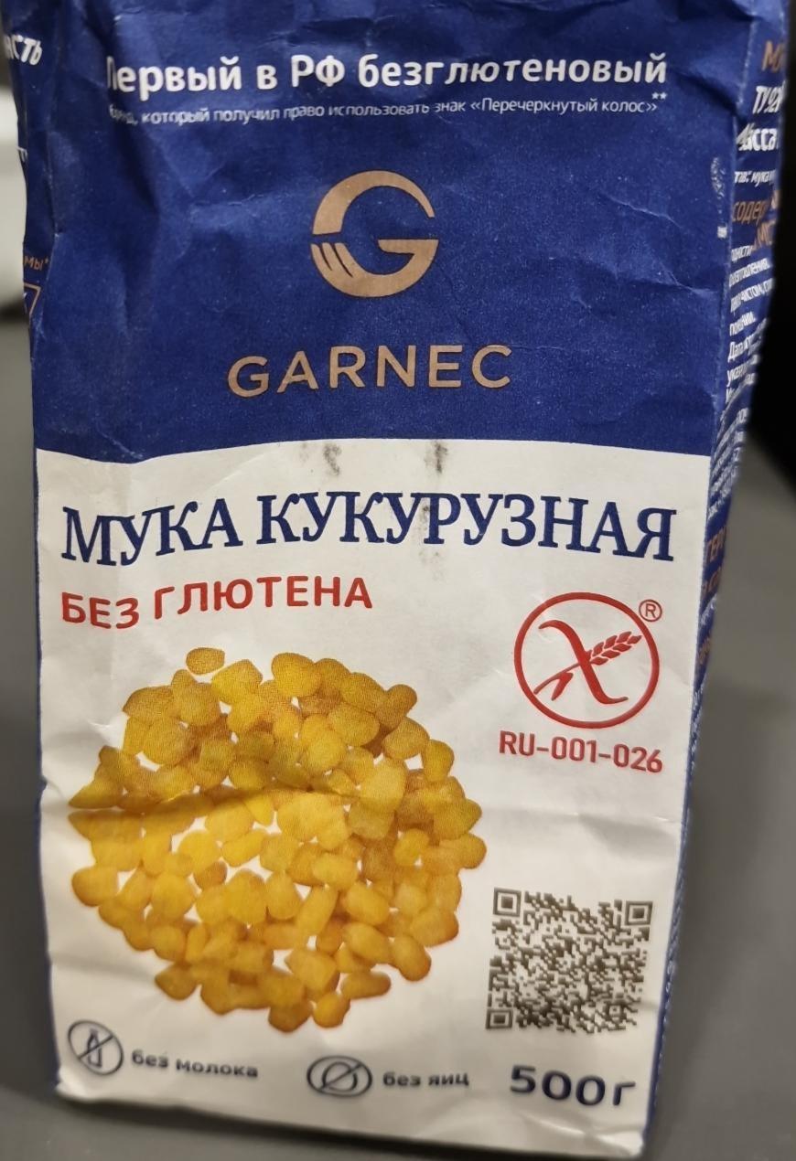 Фото - мука кукурузная без глютена Garnec