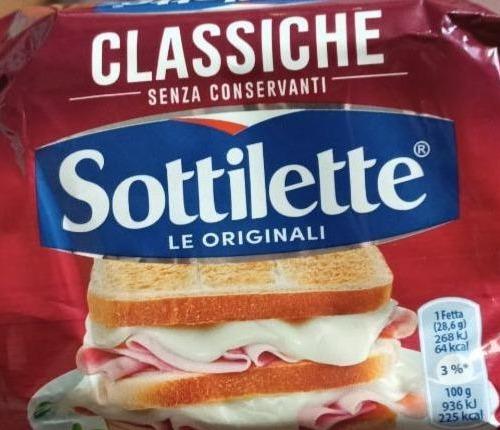 Фото - Classiche senza conservanti Sottilette