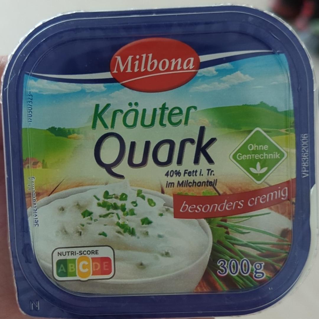 Фото - Kräuter Quark 40% Milbona