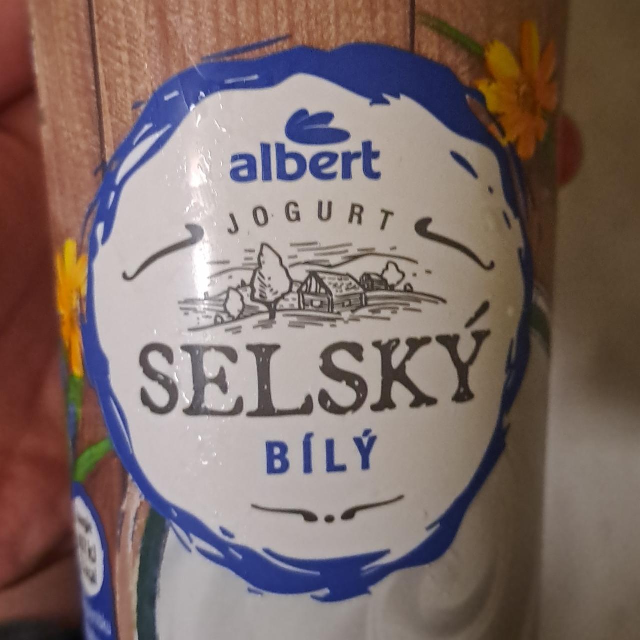 Фото - Selský bílý jogurt Albert