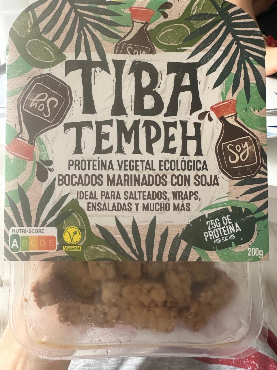 Фото - Soy Marinated Pieces Tiba Tempeh