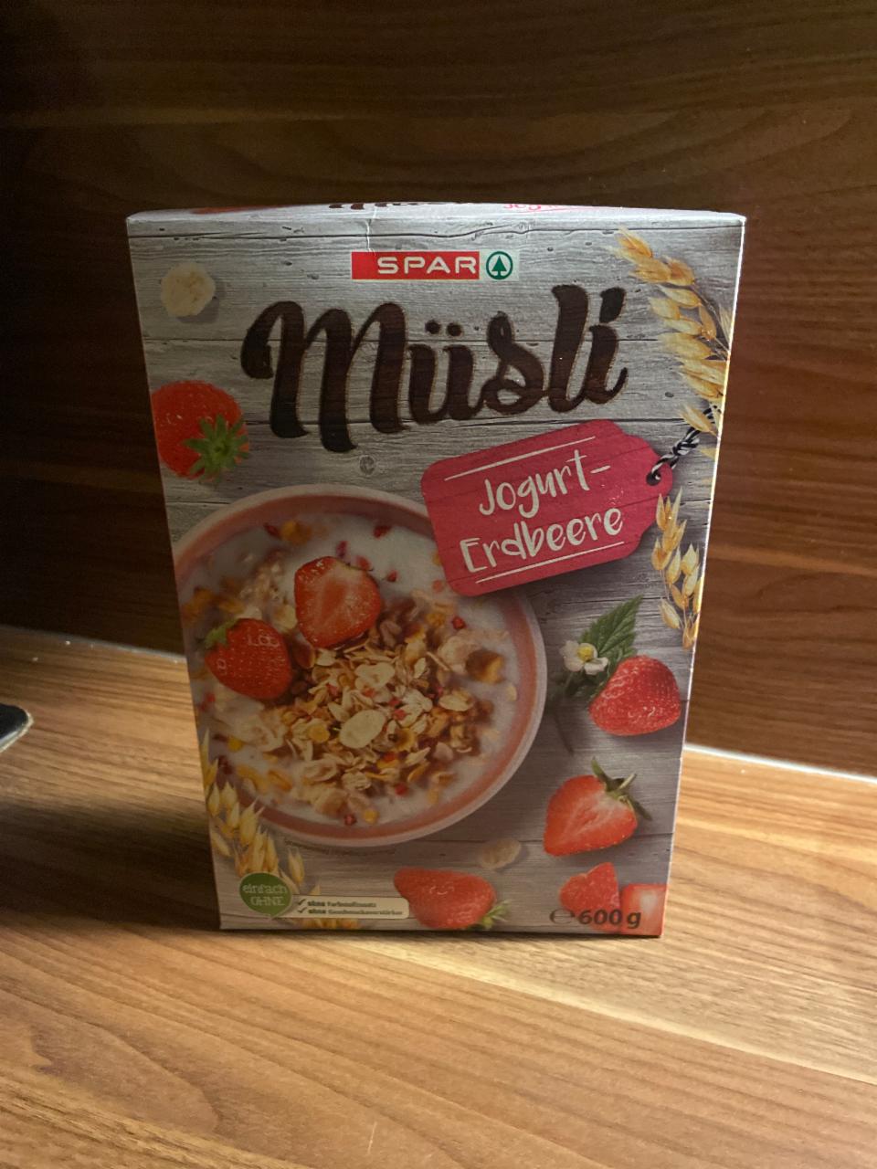 Фото - Müsli jogurt erdbeere Spar