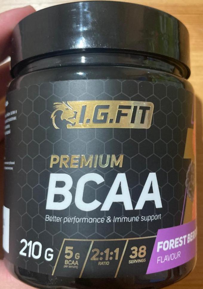 Фото - Смеси сухие для приготовления напитка со вкусом лесные ягоды BCAA I.G.Fit