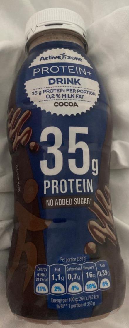 Фото - Protein+ drink cocoa Active zone