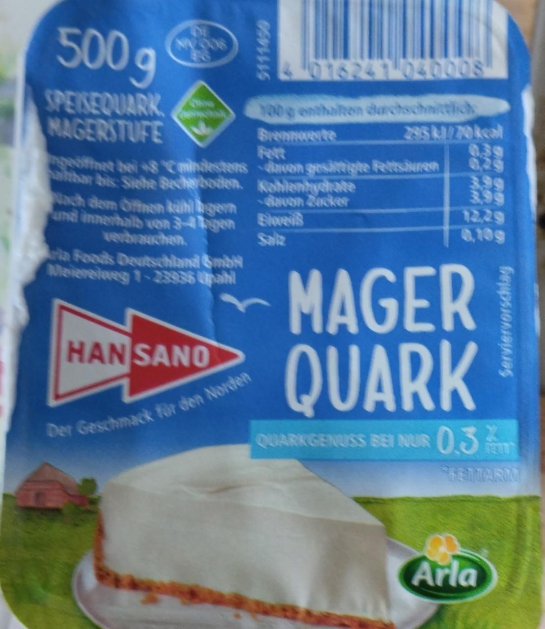 Фото - MagerQuark 0,3% Hansano