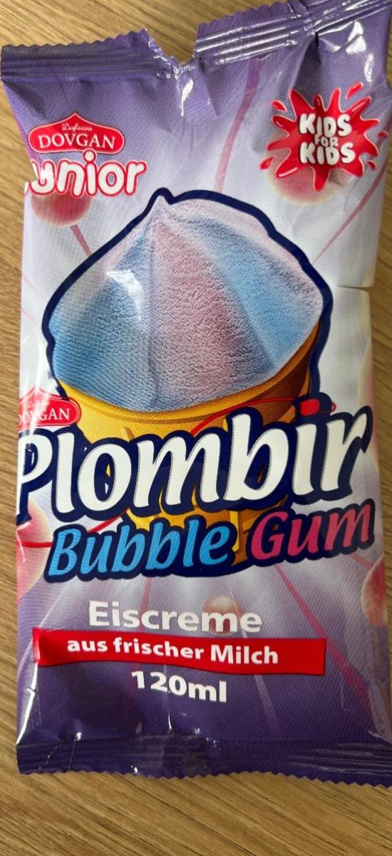 Фото - Мороженое Plombir bubble gum eiscreme aus frischer milch Dovgan