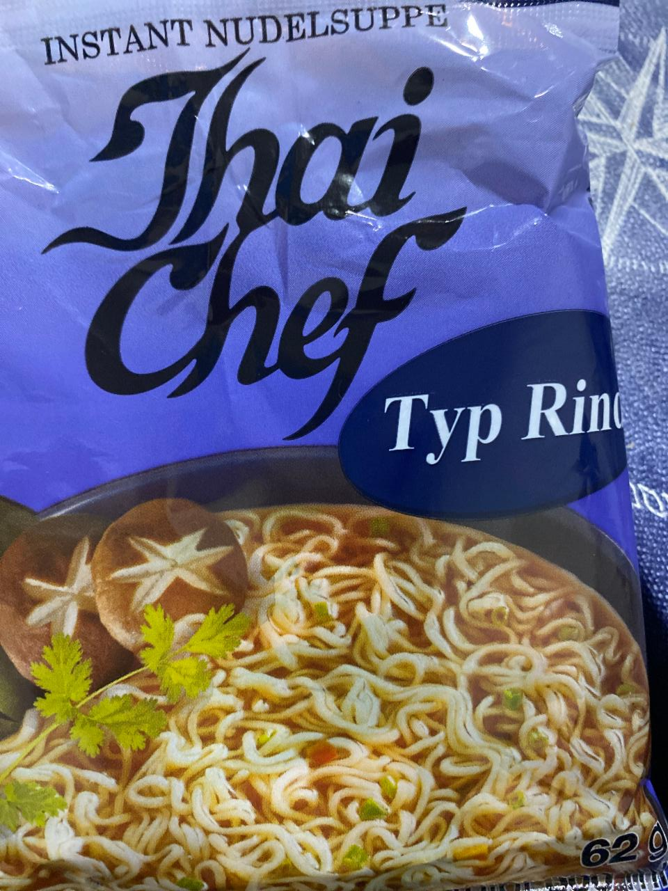 Фото - Instant nudelsuppe typ rind Thai Chef