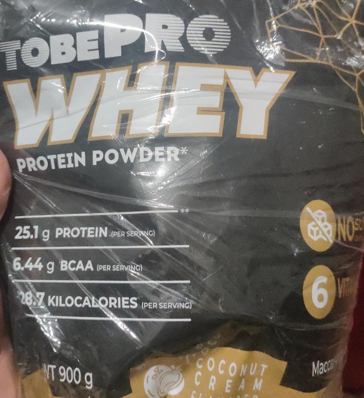 Фото - Whey protein coconut cream TobePro