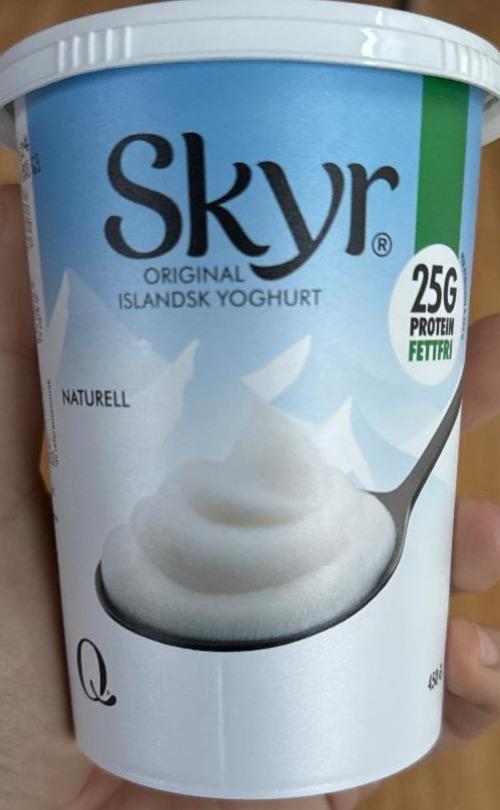 Фото - Yoghurt original islandsk naturell Skyr