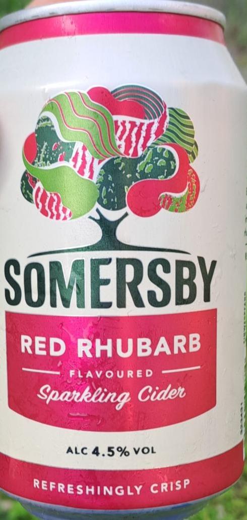 Фото - Red rhubarb Somersby