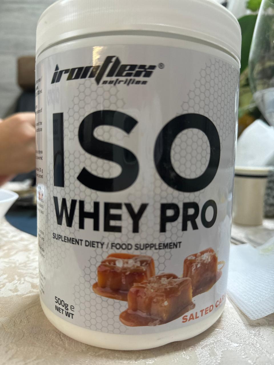 Фото - True Whey pro Isolate salted caramel IronFlex