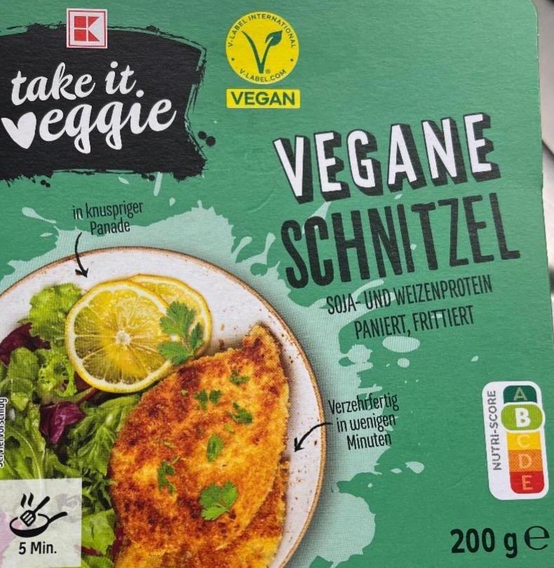 Фото - Vegane schnitzel K-take it veggie