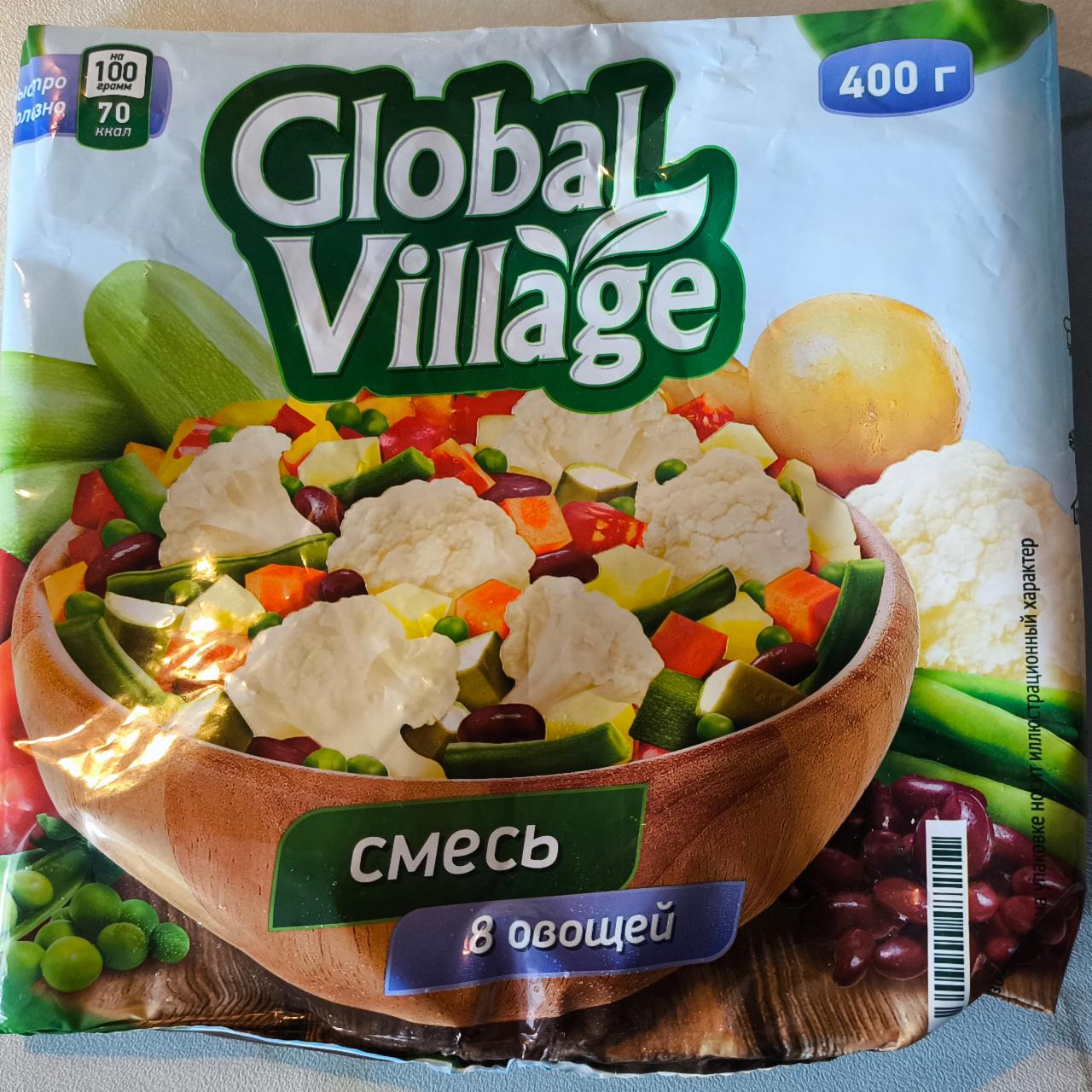 Фото - Смесь 8 овощей Global Village