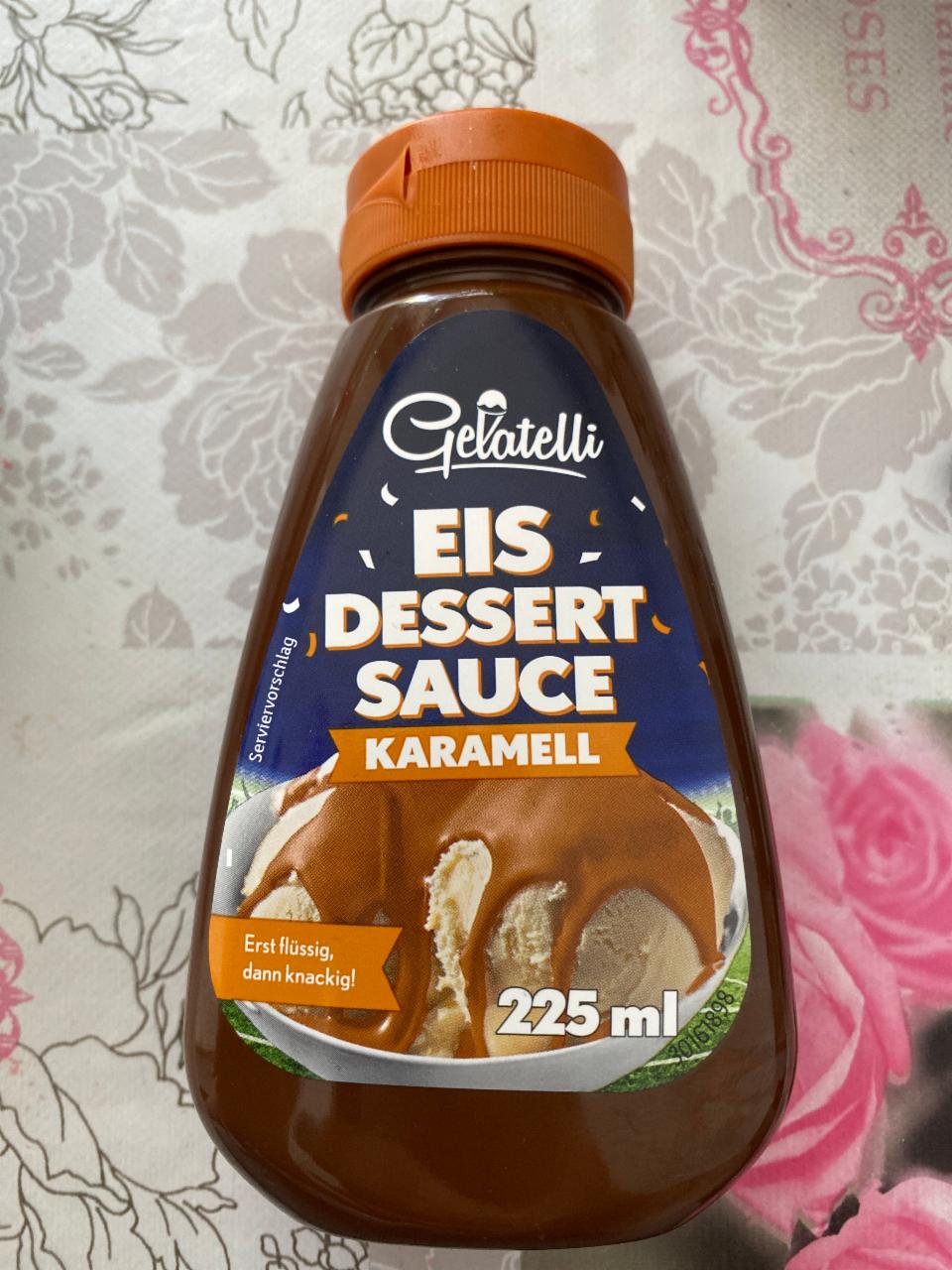 Фото - Eis Dessert Sauce karamell Gelatelli