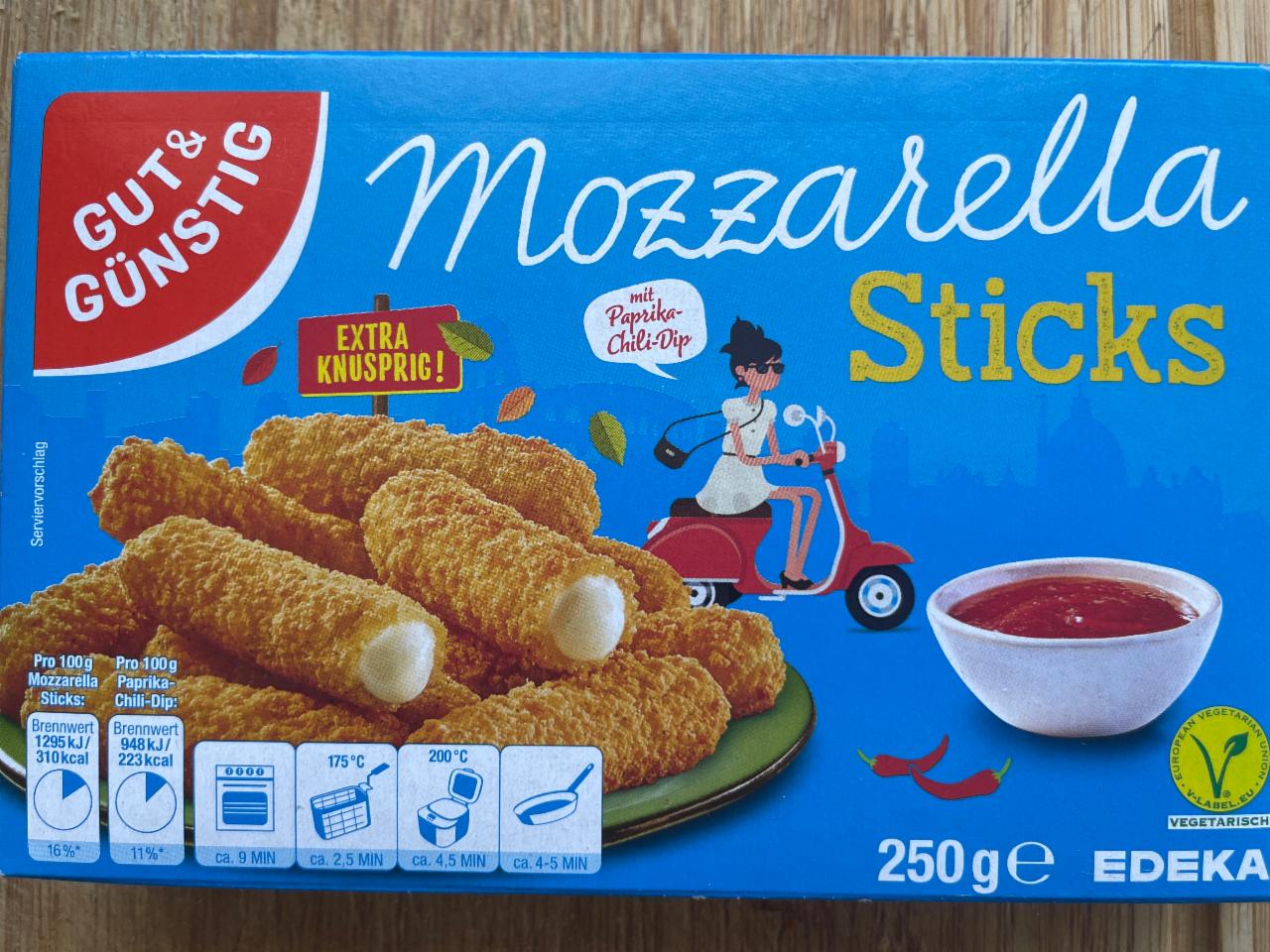 Фото - Mozzarella Sticks Gut&Günstig