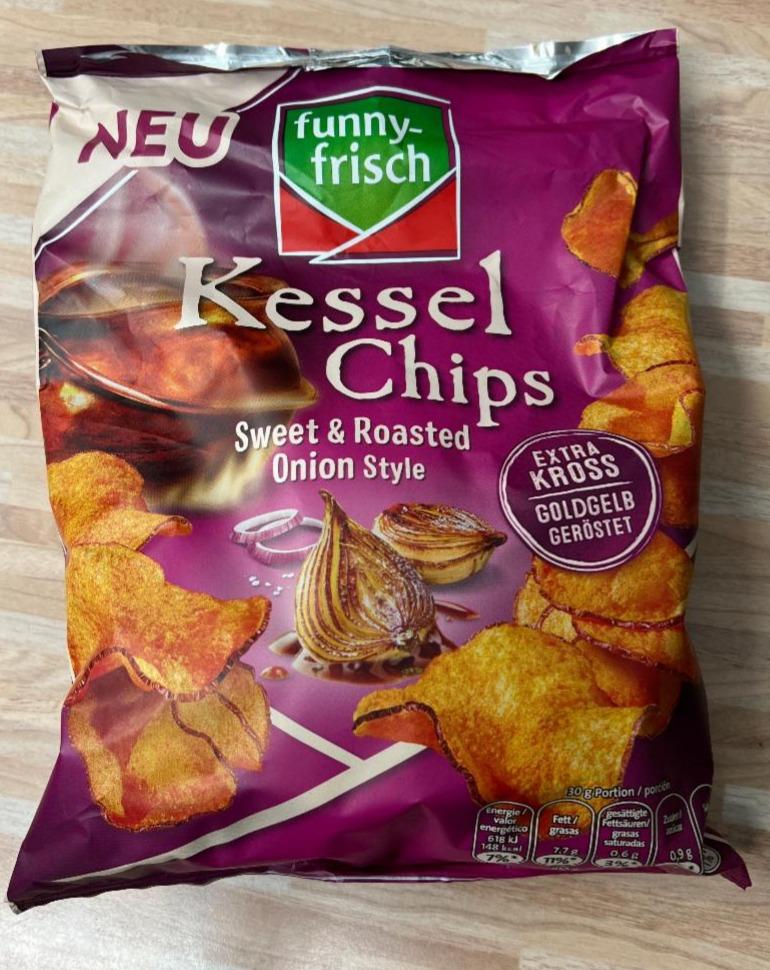 Фото - Чипсы kessel chips sweet&roasted onion style Funny-frisch