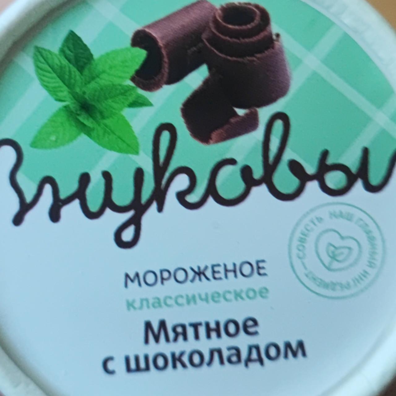 Фото - Мороженое классическое мятное с шоколадом Внуковы