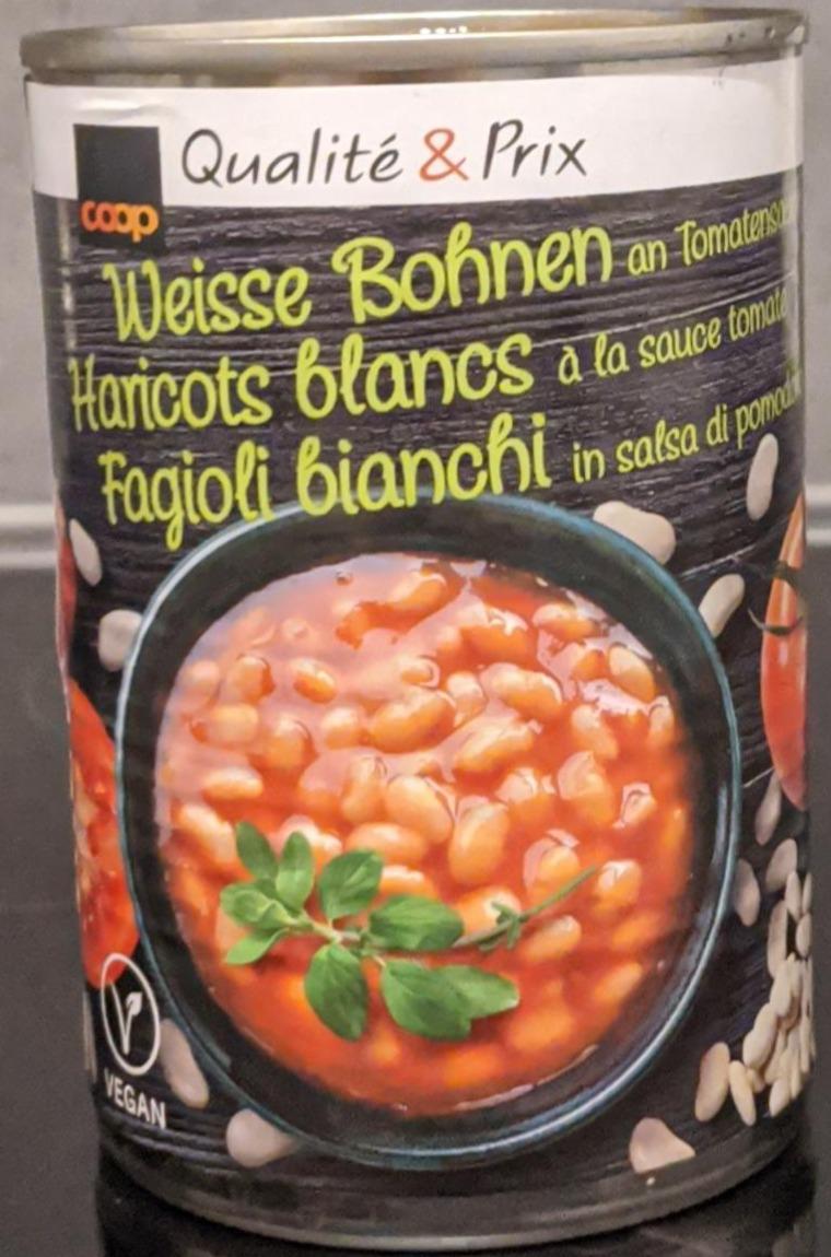 Фото - Weisse bohnen an tomatensauce Coop Qualité&Prix