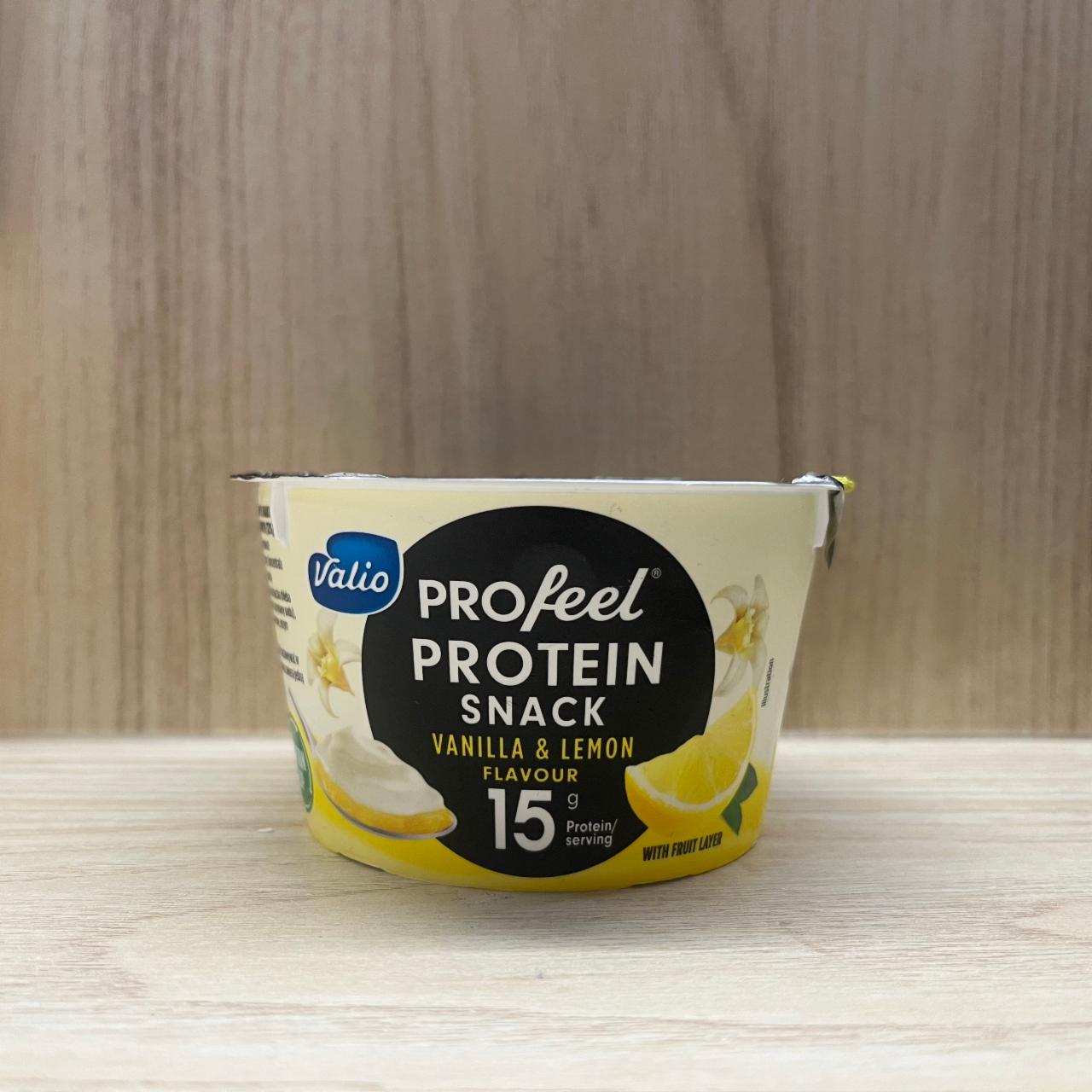 Фото - ProFeel Protein Snack Vanilla&Lemon Valio