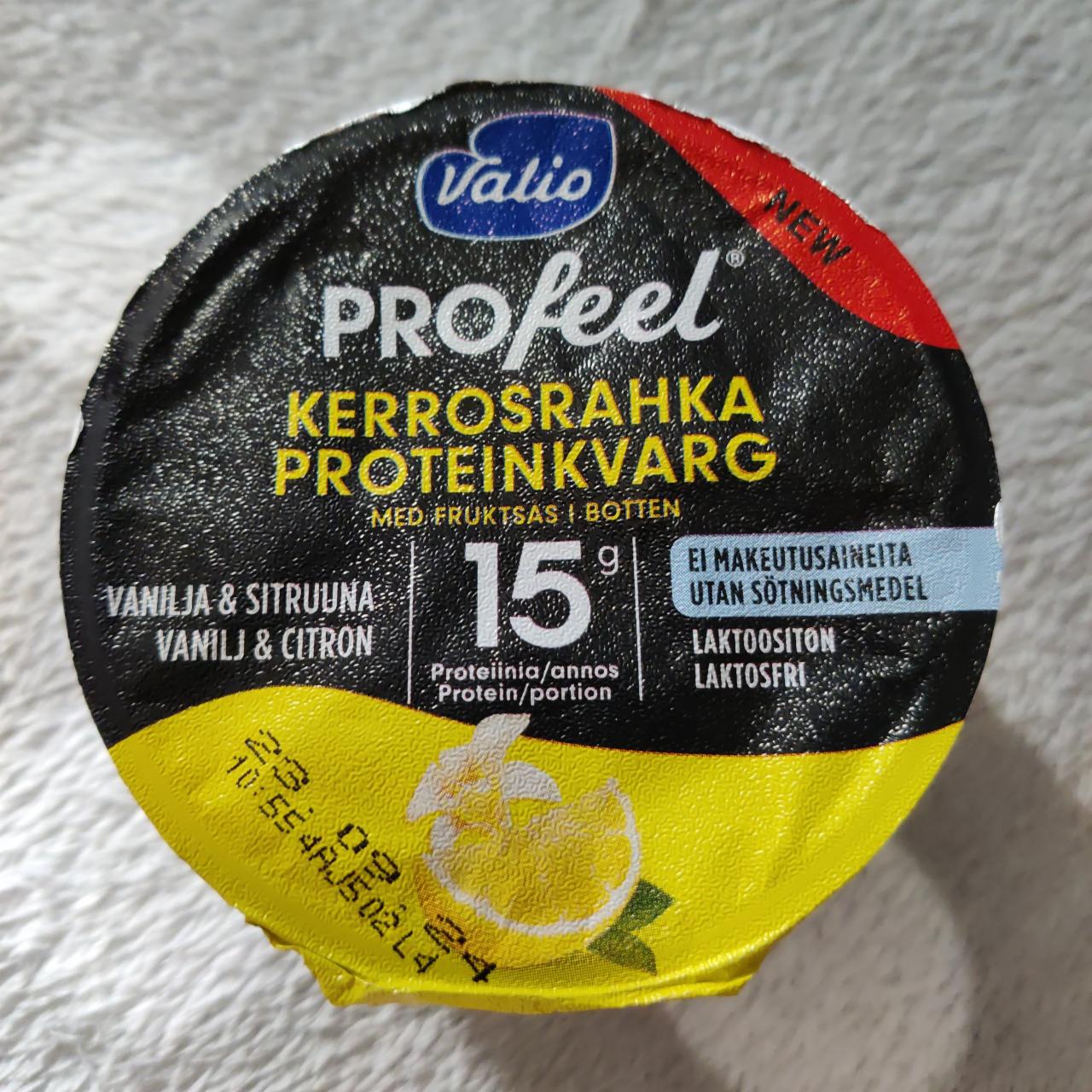 Фото - ProFeel Protein Snack Vanilla&Lemon Valio