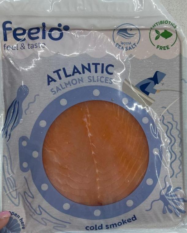 Фото - Atlantic salmon slices cold smoked Feelo