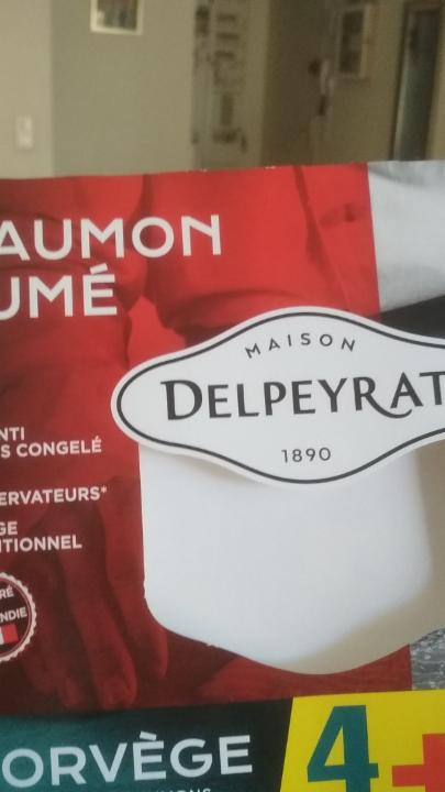 Фото - saumon fumé Delpeyrat