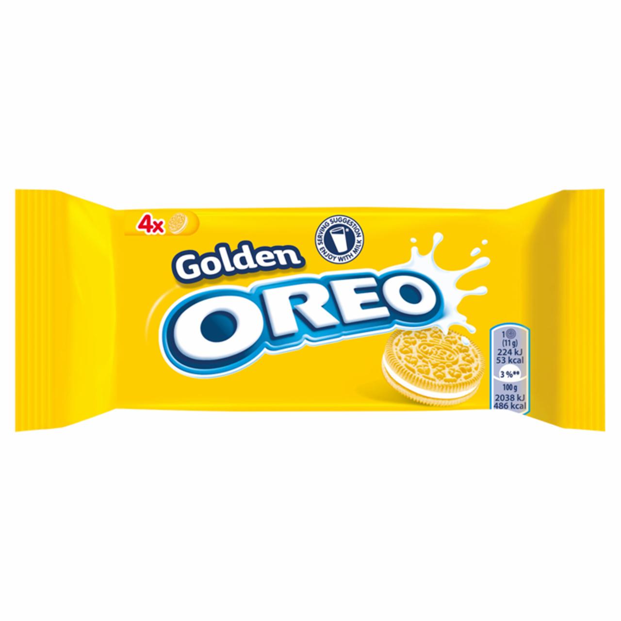 Фото - Печенье с начинкой ванильного вкуса Golden Oreo