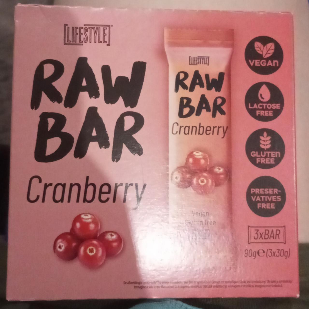 Фото - Raw bar cranberry Lifestyle