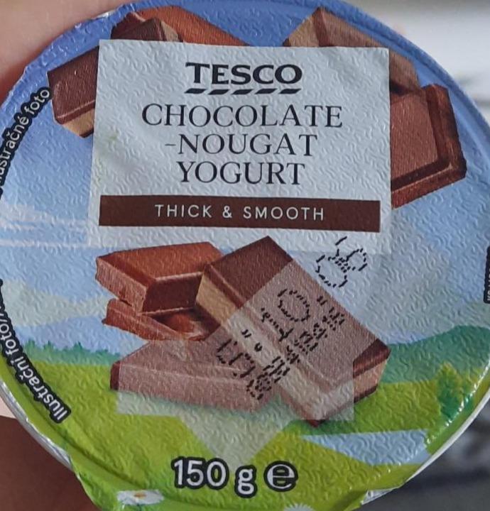 Фото - Chocolate Nougat Yogurt Tesco